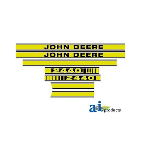 A & I Products Hood Decal 2.5" x2.5" x2" A-JD409